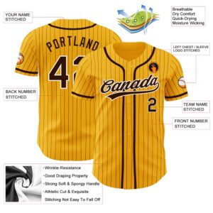 Gold Brown Pinstripe Brown White Authentic Baseball Jersey Custom Baseball Jersey Personalized Sport Jersey 2 rqwi9i.jpg
