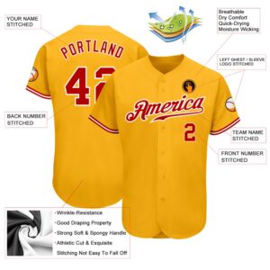 Gold Red White Authentic Baseball Jersey Custom Baseball Jersey Personalized Sport Jersey 2 idonx5.jpg