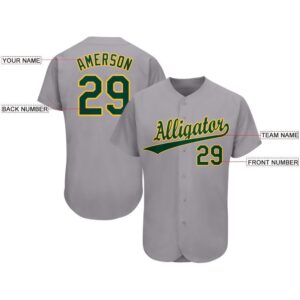 Gray Green Gold Baseball Jersey Custom Baseball Jersey Personalized Sport Jersey 2 qkbgwd.jpg