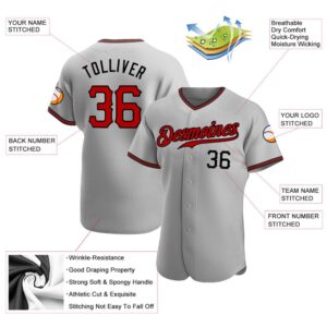 Gray Red Black Authentic Baseball Jersey Custom Baseball Jersey Personalized Sport Jersey 2 dkxgiy.jpg