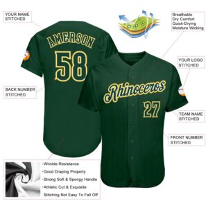 Green Green Gold Authentic Baseball Jersey Custom Baseball Jersey Personalized Sport Jersey 2 ih1lnt.jpg