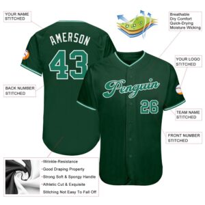 Green Kelly Green White Authentic Baseball Jersey Custom Baseball Jersey Personalized Sport Jersey 2 xdvbft.jpg