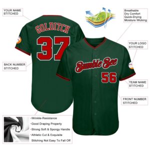 Green Red Black Authentic Baseball Jersey Custom Baseball Jersey Personalized Sport Jersey 2 tlyjco.jpg