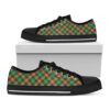 Irish Saint Patrick’s Day Pattern Print White Low Top Shoes, St Patricks Day Low Top, St Patrick Day Sneaker