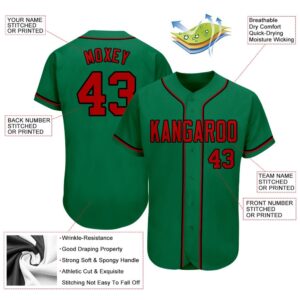 Kelly Green Red Black Authentic Baseball Jersey Custom Baseball Jersey Personalized Sport Jersey 2 egaqcp.jpg
