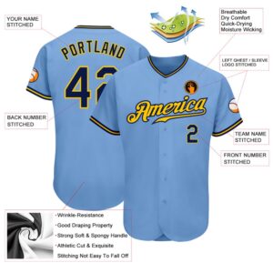 Light Blue Navy Gold Authentic Baseball Jersey Custom Baseball Jersey Personalized Sport Jersey 2 rhgs7g.jpg
