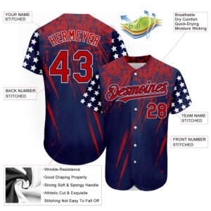 Navy Red Royal 3D American Flag Authentic Baseball Jersey Custom Baseball Jersey Personalized Sport Jersey 2 o33hul.jpg