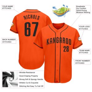 Orange Black Authentic Baseball Jersey Custom Baseball Jersey Personalized Sport Jersey 2 xyx1uj.jpg