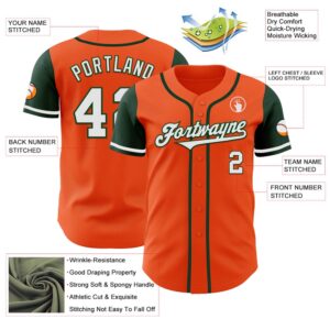 Orange White Green Authentic Two Tone Baseball Jersey Custom Baseball Jersey Personalized Sport Jersey 2 jqrkxx.jpg
