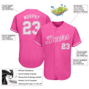 Pink White Authentic Baseball Jersey Custom Baseball Jersey Personalized Sport Jersey 2 g5g2ds.jpg