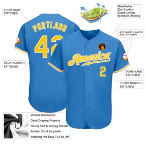 Powder Blue Gold White Authentic Baseball Jersey Custom Baseball Jersey Personalized Sport Jersey 2 k2or1g.jpg