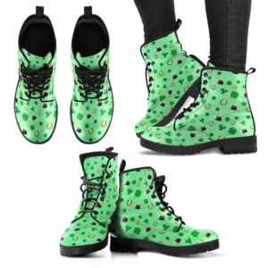 St Patricks Day Womens Leather Boots, St&hellip;