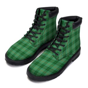 Tartan St. Patrick’s Day Print Boots, St&hellip;