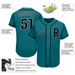 Teal Black Gray Authentic Baseball Jersey Custom Baseball Jersey Personalized Sport Jersey 2 x8lhyn.jpg