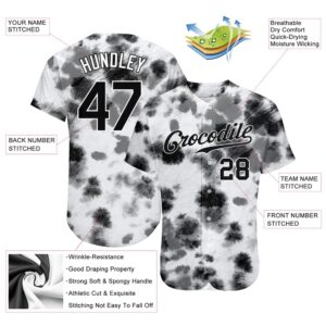Tie Dye Black White 3D Steel Authentic Baseball Jersey Custom Baseball Jersey Personalized Sport Jersey 2 fgb8p9.jpg