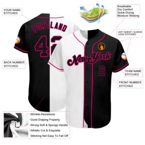 White Black Pink Authentic Split Fashion Baseball Jersey Custom Baseball Jersey Personalized Sport Jersey 2 gtondq.jpg