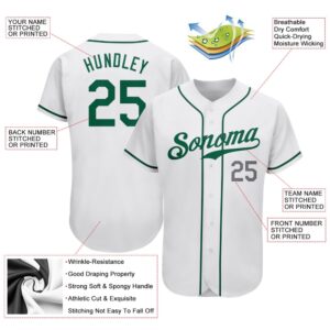 White Kelly Green Light Gray Authentic Baseball Jersey Custom Baseball Jersey Personalized Sport Jersey 2 ixak7y.jpg