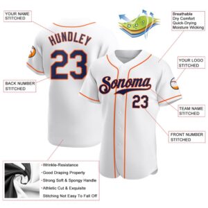 White Navy Orange Authentic Baseball Jersey Custom Baseball Jersey Personalized Sport Jersey 2 vnalog.jpg
