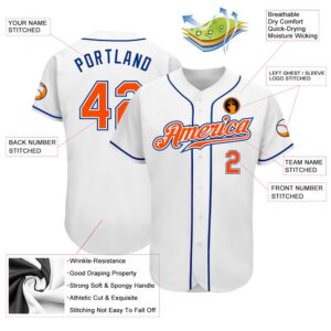 White Orange Royal Authentic Baseball Jersey Custom Baseball Jersey Personalized Sport Jersey 2 k5yd2g.jpg