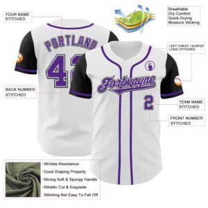 White Purple Black Authentic Two Tone Baseball Jersey Custom Baseball Jersey Personalized Sport Jersey 2 ylakou.jpg