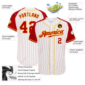 White Red Pinstripe Red Gold Authentic Raglan Sleeves Baseball Jersey Custom Baseball Jersey Personalized Sport Jersey 2 qc4tyz.jpg
