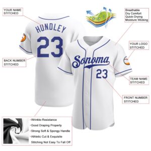 White Royal Authentic Baseball Jersey Custom Baseball Jersey Personalized Sport Jersey 2 sdakea.jpg