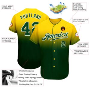 Yellow Green White Authentic Fade Fashion Baseball Jersey Custom Baseball Jersey Personalized Sport Jersey 2 beygwt.jpg
