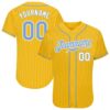 Yellow Kelly Green-White Authentic Fade Fashion Baseball Jersey, Custom Baseball Jersey, Personalized Sport Jersey