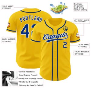 Yellow Royal White Authentic Baseball Jersey Custom Baseball Jersey Personalized Sport Jersey 2 bdudvs.jpg