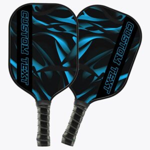Black And Blue Custom Pickleball Paddles For&hellip;
