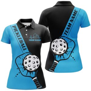 Black And Blue Custom Pickleball Team Shirts&hellip;