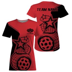 Black And Red Custom Pickleball Star Pickleball&hellip;