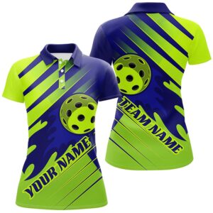 Blue And Green Custom Flame Ball Ladies&hellip;