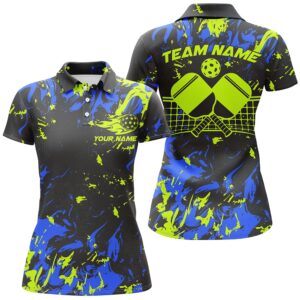 Blue And Green Custom Pickleball Team Shirts&hellip;