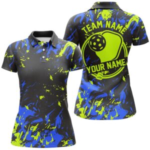 Blue And Green Custom Pickleball Team Shirts&hellip;