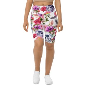 Boho Skull Biker Shorts, Biker Shorts For&hellip;