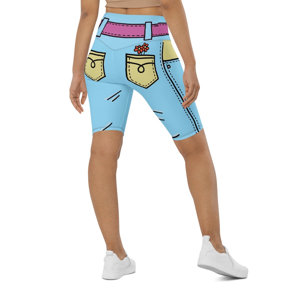 Cartoonized Biker Shorts, Biker Shorts For Mom, Shorts Mother’s Day, Mother Day Gift