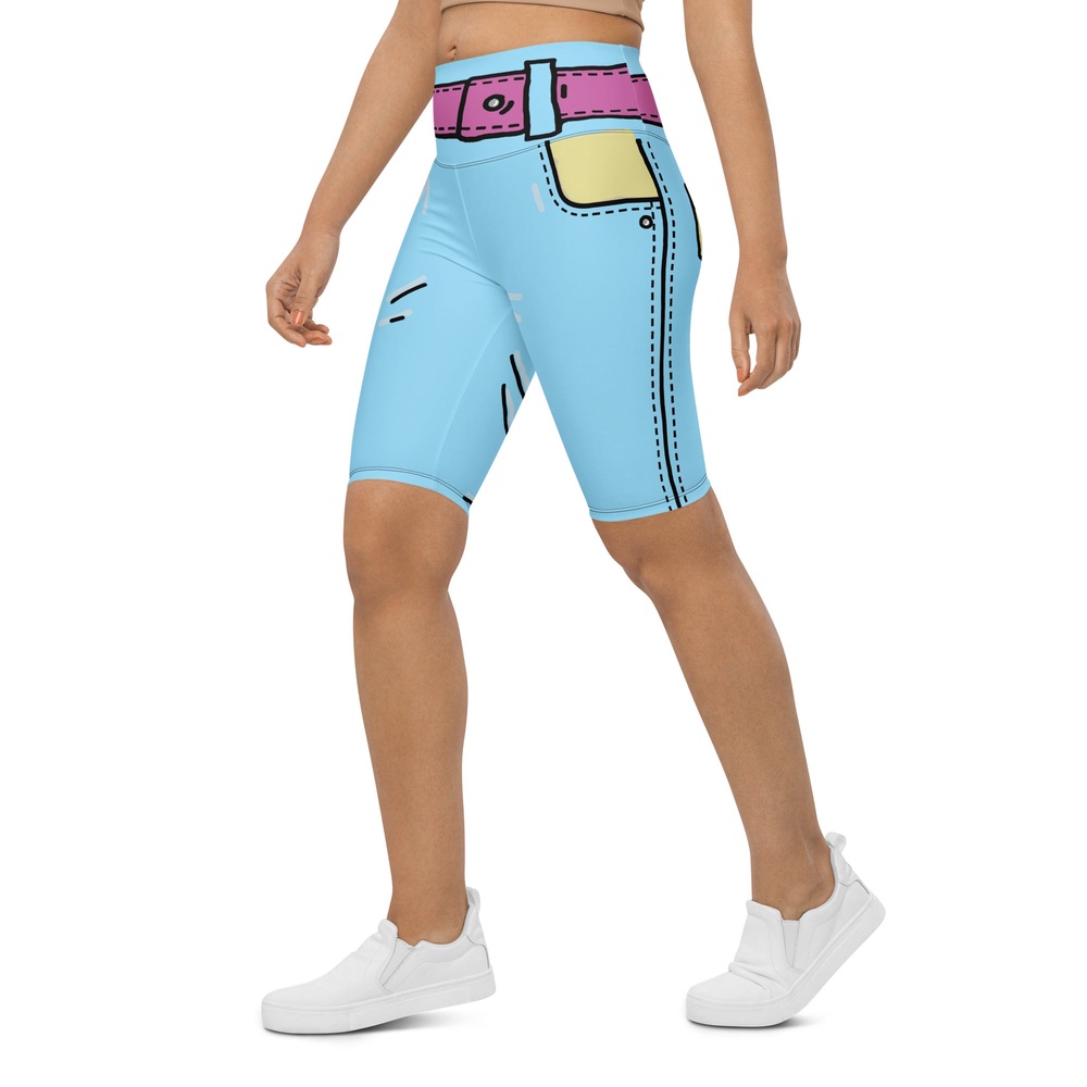 Cartoonized Biker Shorts, Biker Shorts For Mom, Shorts Mother’s Day, Mother Day Gift