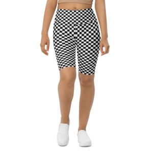 Checkered Biker Shorts, Biker Shorts For Mom,&hellip;