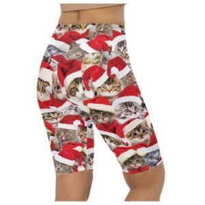 Christmas Cat Biker Shorts Biker Shorts For Mom Shorts Mother s Day Mother Day Gift 3 ez5zcm.jpg