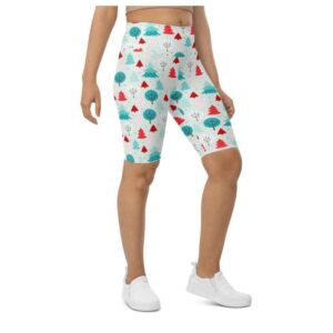 Christmas Forest Biker Shorts, Biker Shorts For&hellip;