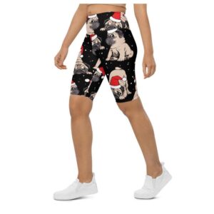 Christmas Pugs Biker Shorts, Biker Shorts For&hellip;