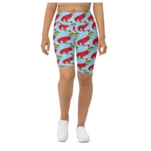 Christmassy Dinosaurs Biker Shorts Biker Shorts For Mom Shorts Mother s Day Mother Day Gift 2 mt6aos.jpg