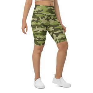 Classic Camo Biker Shorts, Biker Shorts For&hellip;