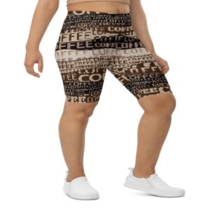 Coffee Biker Shorts, Biker Shorts For Mom,&hellip;