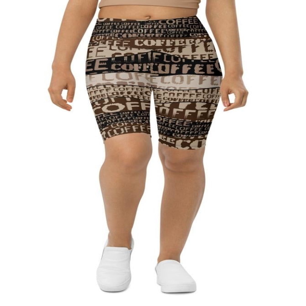 Coffee Biker Shorts, Biker Shorts For Mom, Shorts Mother’s Day, Mother Day Gift