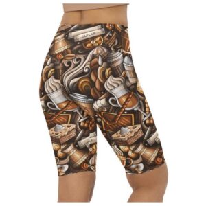 Coffee Shop Print Biker Shorts Biker Shorts For Mom Shorts Mother s Day Mother Day Gift 3 i2ogog.jpg