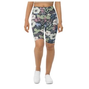 Cool Floral Biker Shorts, Biker Shorts For&hellip;