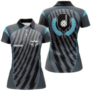 Custom Blue Pickleball Polo Shirts For Women,&hellip;