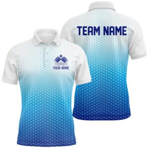 Custom Blue Pickleball Shirts For Men, Pickleball&hellip;